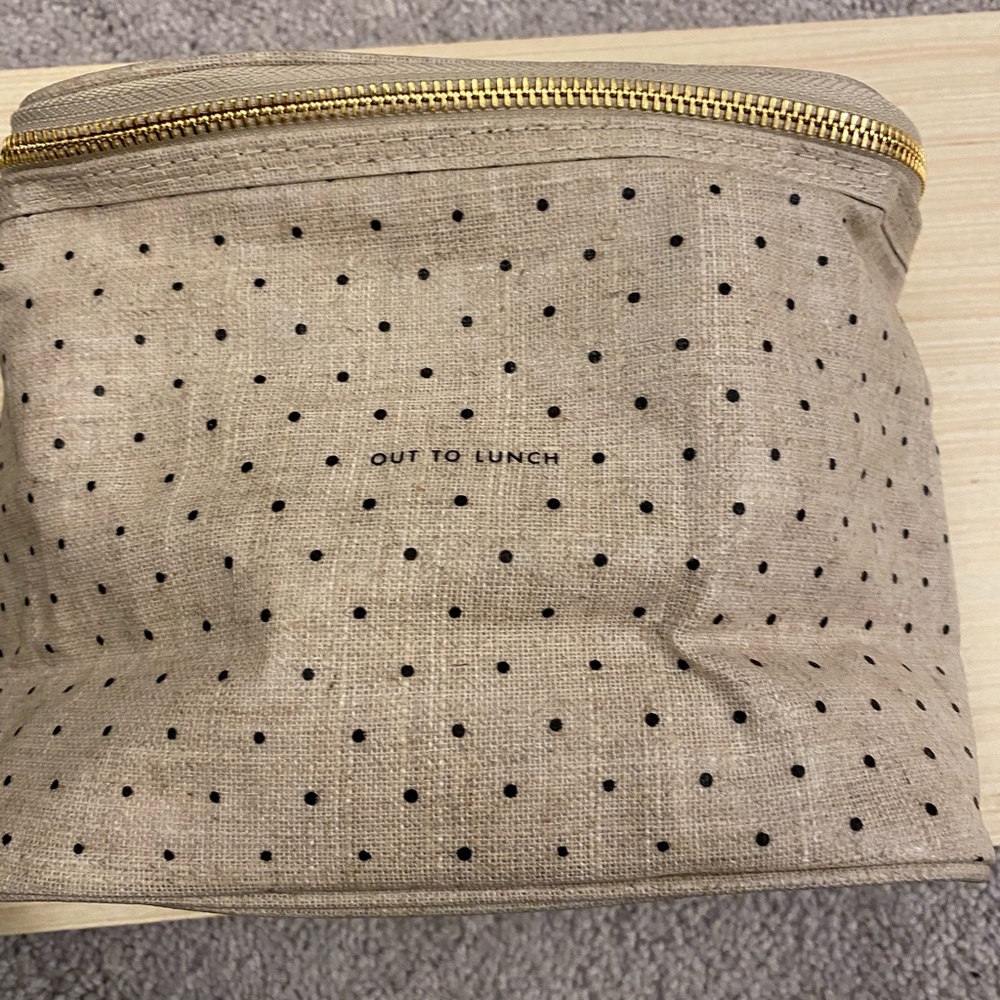 Kate Spade Out to Lunch zippered lunch bag